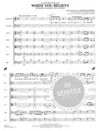 When You Believe from The Prince of Egypt (noty pro smyčcový orchestr, party, partitura)