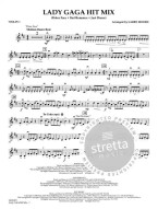 Lady Gaga Hit Mix (noty pro smyčcový orchestr, party, partitura)