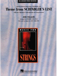 Theme from Schindler's List (noty pro smyčcový orchestr, party, partitura)
