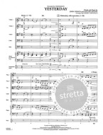Beatles: Yesterday (snadné noty pro smyčcový orchestr, party, partitura)