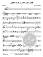 James Kazik: Ludwig's Dance Party (snadné noty pro smyčcový orchestr, party, partitura)
