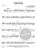 This Is Me from The Greatest Showman (noty pro smyčcový kvartet, party, partitura)