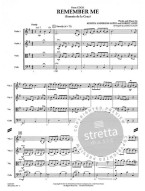 Remember Me from Coco (noty pro smyčcový kvartet, party, partitura)
