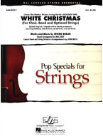 Irving Berlin: White Christmas (noty pro smyčcový orchestr, sborový zpěv, party, partitura)