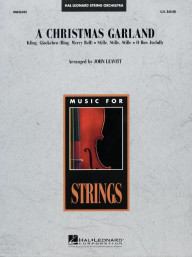 A Christmas Garland (noty pro smyčcový orchestr, party, partitura)