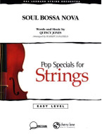 Quincy Jones: Soul Bossa Nova (snadné noty pro smyčcový orchestr, party, partitura)