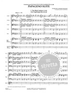 W.A. Mozart: Papageno Suite from The Magic Flute (noty pro smyčcový orchestr, party, partitura)