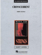 Robert Longfield: Crosscurrent (snadné noty pro smyčcový orchestr, party, partitura)