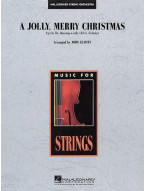 A Jolly, Merry Christmas (noty pro smyčcový orchestr, party, partitura)