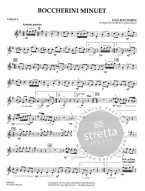 Boccherini Minuet (snadné noty pro smyčcový orchestr, party, partitura)