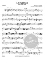 Sebastian Yradier: La Paloma - The White Dove (snadné noty pro smyčcový orchestr, party, partitura)