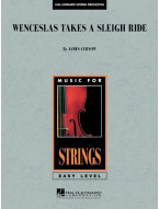 Wenceslas Takes a Sleigh Ride (snadné noty pro smyčcový orchestr, party, partitura)
