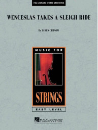 Wenceslas Takes a Sleigh Ride (snadné noty pro smyčcový orchestr, party, partitura)