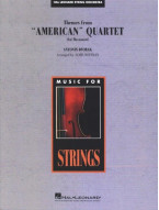 Antonín Dvořák: Themes from American Quartet, Movement 1 (noty pro smyčcový orchestr, party, partitura)