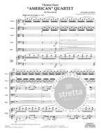 Antonín Dvořák: Themes from American Quartet, Movement 1 (noty pro smyčcový orchestr, party, partitura)