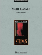 Robert Longfield: Night Passage (noty pro smyčcový orchestr, party, partitura)