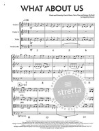 Pink: What About Us (noty pro smyčcový kvartet, party, partitura)