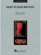 Modest Petrovič Musorgskij: Night on Bald Mountain (noty pro smyčcový orchestr, party, partitura)