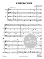 Across the Stars from Star Wars Episode 2 – Attack of the Clones (noty pro smyčcový kvartet, party, partitura)