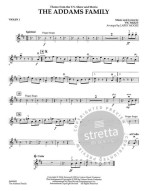 The Addams Family Theme (noty pro smyčcový kvartet, party, partitura)
