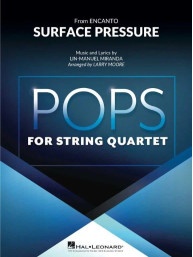 Surface Pressure from Encanto (noty pro smyčcový kvartet, party, partitura)