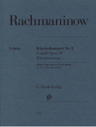 Sergej Rachmaninov: Piano Concerto no. 3 in D minor op. 30 (noty na čtyřruční klavír)