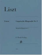 Franz Liszt: Hungarian Rhapsody no. 3 (noty na klavír)