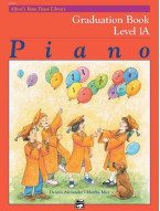 Alfred's Basic Piano Library Graduation Book 1A (noty na klavír)