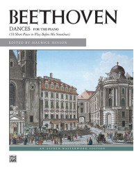 Ludwig van Beethoven: Dances for the Piano (noty na klavír)