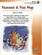 Carol Matz: Famous & Fun Pop 3  (noty na klavír)