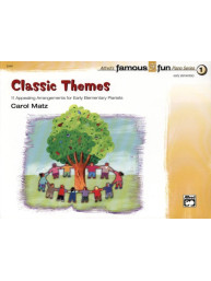 Carol Matz: Famous & Fun Classic Themes 1  (noty na klavír)
