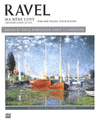 Maurice Ravel: Ma Mére l'Oye (noty na čtyřruční klavír)
