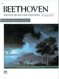 Ludwig van Beethoven: Moonlight Sonata Op.27 No.2 (noty na klavír)