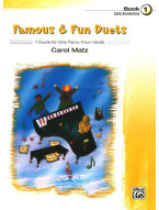 Carol Matz: Famous & Fun Duets 1  (noty na čtyřruční klavír)