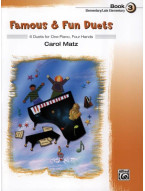 Carol Matz: Famous & Fun Duets 3 (noty na čtyřruční klavír)