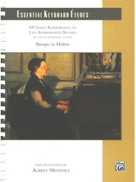 Essential Keyboard Etudes: 100 Early Intermediate to Late Intermediate Studies (noty na klavír)