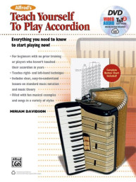 Alfred's Teach Yourself To Play Accordion (noty na akordeon)(+audio+video)