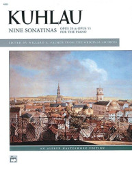 Friedrich Kuhlau: 9 Sonatinas Op.20 & Op.55 (noty na klavír)