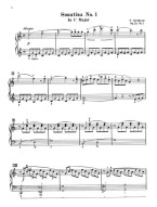Friedrich Kuhlau: 9 Sonatinas Op.20 & Op.55 (noty na klavír)