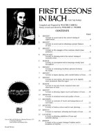 First Lessons In Bach 1 & 2 Complete (noty na klavír)