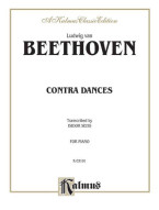 Ludwig van Beethoven: Contra Dances (noty na klavír)