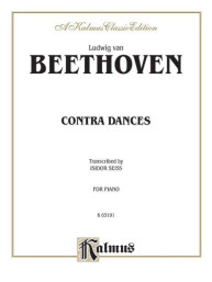 Ludwig van Beethoven: Contra Dances (noty na klavír)