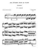 Camille Saint-Saëns: Six Etudes, Op. 52 (noty na klavír)