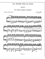 Camille Saint-Saëns: Six Etudes, Op. 111 (noty na klavír)