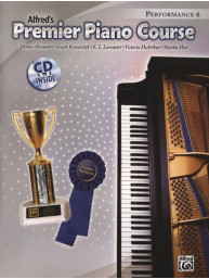 Alfred's Premier Piano Course: Performance Book 6 (noty na klavír)(+audio)