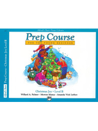 Alfred's Basic Piano Library Prep Course - Christmas Joy Level B (noty na klavír)