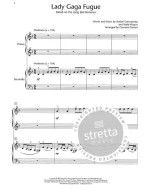 Lady Gaga Fugue (noty na čtyřruční klavír)