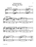 William Gillock: Playing in the Park (noty na čtyřruční klavír)