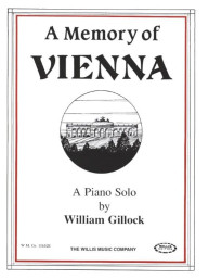 William Gillock: A Memory of Vienna (noty na klavír)