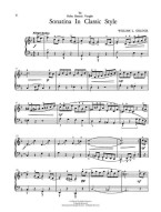 William Gillock: Sonatina in Classic Style (noty na klavír)